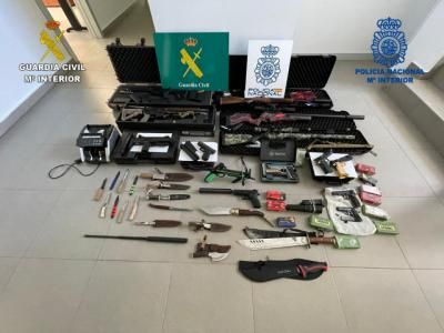 Cae un peligroso grupo criminal en la provincia de Toledo: drogas, armas,coches...