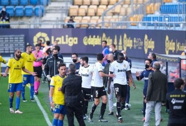 Imagen del Cádiz-Valencia de este último domingo