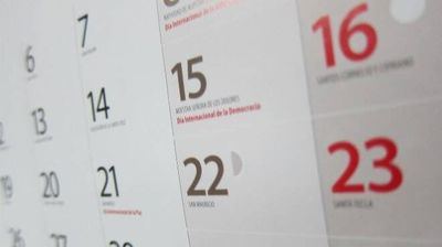 Ya se conocen los días festivos del calendario laboral para el año 2024