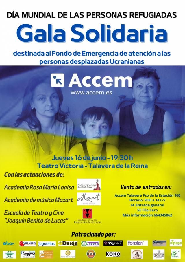 Accem celebra el Día Mundial de las Personas Refugiadas a favor de Ucrania