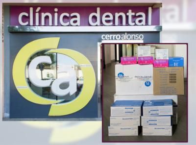 TALAVERA | La oleada de donaciones continúa: la Clínica Dental Cerro Alonso aporta 100 mascarillas y 1000 guantes