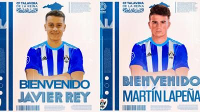 Martín Lapeña y Javier Rey, los nuevos fichaje de CF Talavera