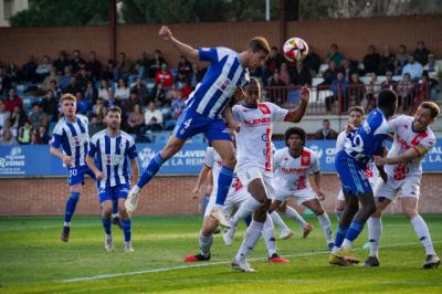 Tablas en el marcador entre el CF Talavera y el CD Guadalajara