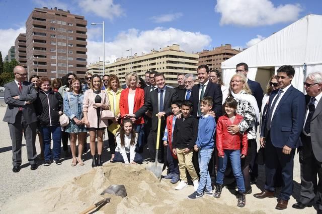 Acto de colocación de la primera piedra del nuevo CEIP número 4 de Seseña