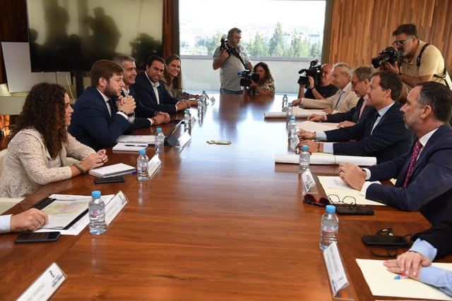 Así ha sido la reunión entre el Gobierno de CLM y el Ayuntamiento de Toledo