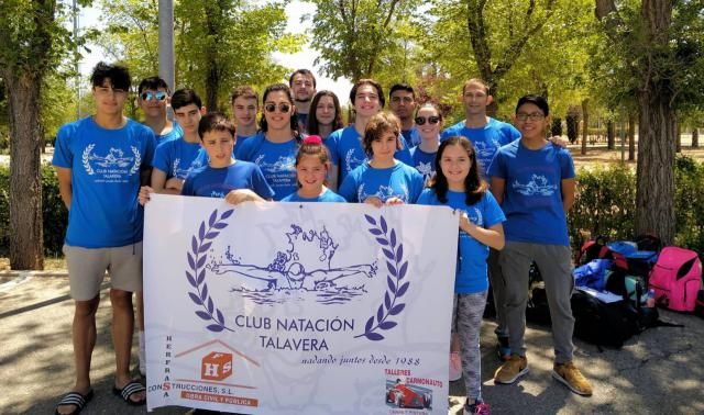 El Club Natación Talavera sigue mejorando sus marcas