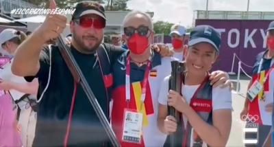 La felicitación del presidente del COE a Alberto Fernández y Fátima Gálvez por su oro