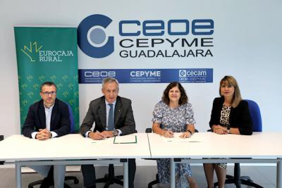 Eurocaja Rural y CEOE-CEPYME Guadalajara reafirman su compromiso con la provincia