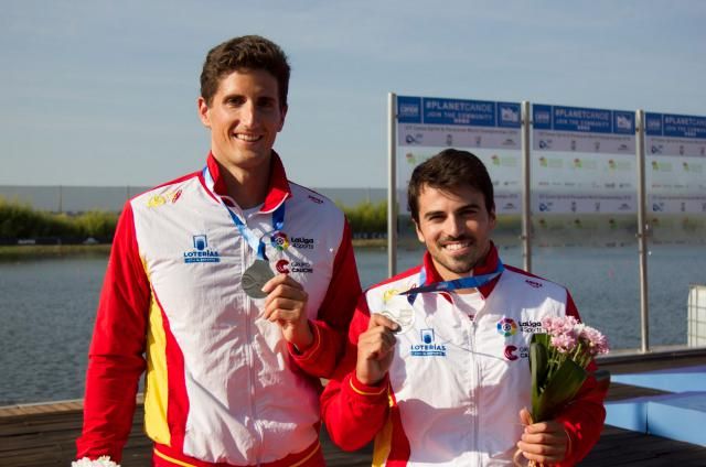 Plata con sabor a oro para Cubelos y Peña en el Mundial de Piragüismo