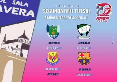 Calendario segunda fase