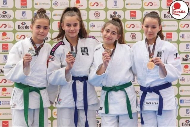 El CDE Yamatotakeru, de Talavera, hace pleno en el Campeonato de España de Judo