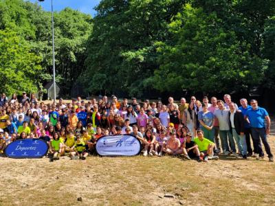 Más de 200 estudiantes participan en el ‘Campamento deportivo en el medio rural’