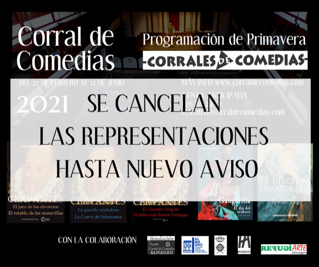 CULTURA | Canceladas las representaciones teatrales en el Corral de Comedias de Almagro