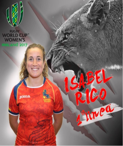 La talaverana Isabel Rico disputará el Campeonato del Mundo de Rugby