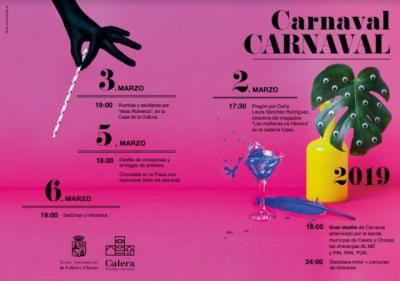 PROGRAMACIÓN| El Carnaval llenará Calera y Chozas de música, color y diversión