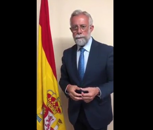 Tras la polémica, Ramos remarca en un vídeo su "amor" por la bandera de España