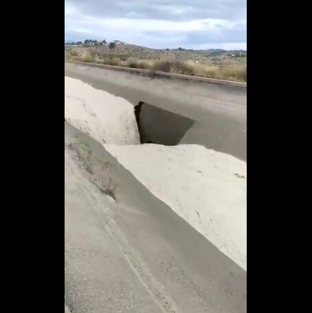 VÍDEO | La gota fría revienta el canal del trasvase Tajo-Segura