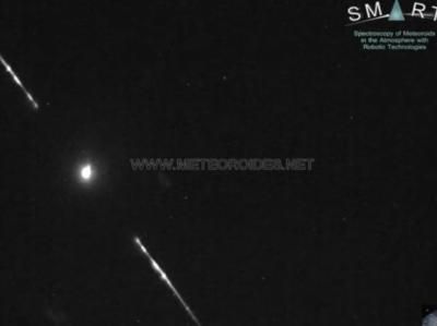 VÍDEO | Una roca de un asteroide impacta contra la atmósfera y genera una gran bola de fuego