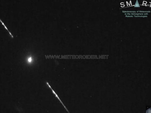 VÍDEO | Una roca de un asteroide impacta contra la atmósfera y genera una gran bola de fuego