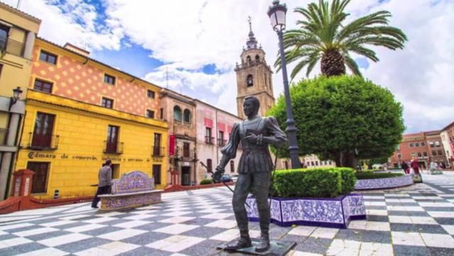 Plaza del Pan, en Talavera de la Reina