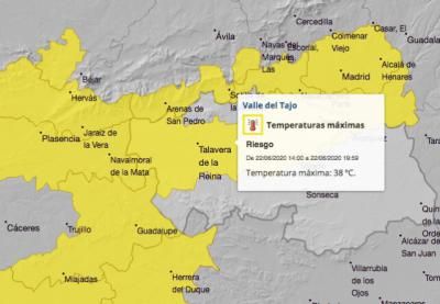 EL TIEMPO | Alerta por altas temperaturas en Talavera y comarca