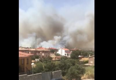 EL CASAR DE ESCALONA | Extinguido el incendio forestal tras 15 horas de lucha