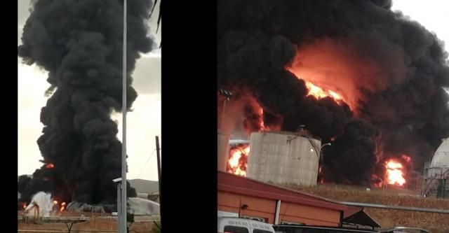 ÚLTIMA HORA | Incendio en Repsol de Puertollano: sin nube tóxica ni riesgo para la población