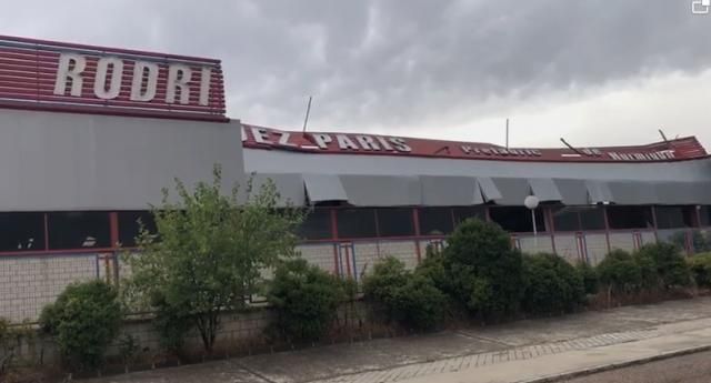 TALAVERA | La tormenta destroza la nave de 'Rodríguez París' (VIDEO)