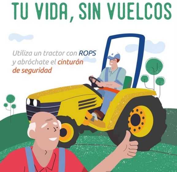 TU VIDA, SIN VUELCOS | El peligro al conducir en tractor