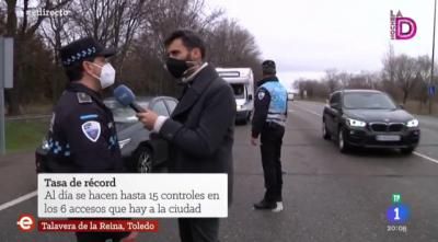 VÍDEO | Así muestra ‘España Directo’ la situación de Talavera por el Covid-19