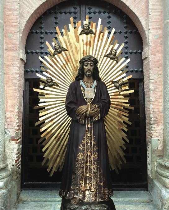 TALAVERA | El Cristo de Medinaceli sale a la calle por primera vez para su veneración