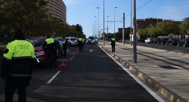 Una imagen de un control de la policía de Alicante | EUROPA PRESS | Archivo