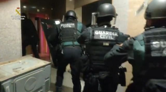 Imagen de las detenciones en Ávila - Guadia Civil