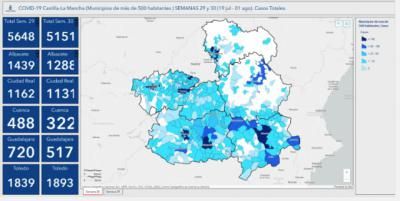 La incidencia se dispara en Talavera y en pueblos cercanos