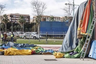 Muere la niña de 4 años herida en un castillo hinchable