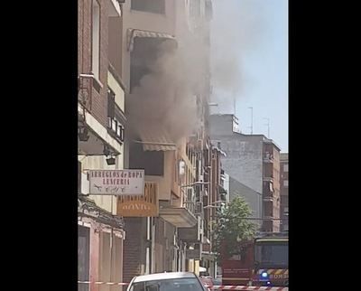 Arde una casa ‘okupa’ en Talavera de la Reina