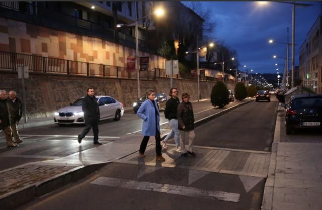 La avenida de Madrid estrena iluminación sostenible