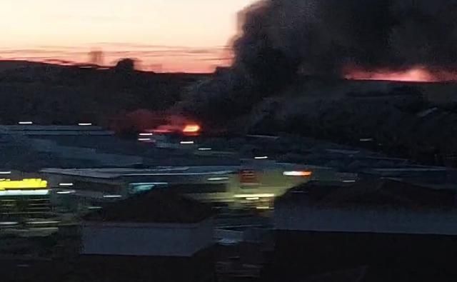 Incendio en Olías del Rey