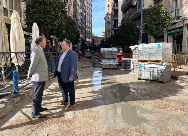 ¿Cuándo terminan las obras de la calle Prado? El alcalde pone fecha