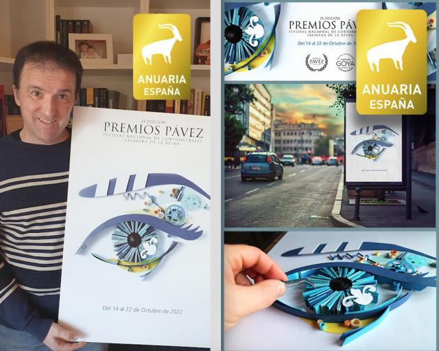 El artista talaverano Lucas Fernández, nominado al prestigioso 'Premio Anuaria España'