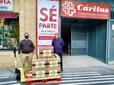 TALAVERA | Fatro Ibérica dona 1.000 sobres de embutido a Cáritas