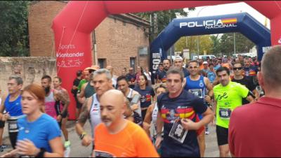 La Policía Nacional de Ciudad Real celebra la IX edición de su Carrera Solidaria