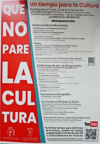 TALAVERA | Carlos Gil: "La cultura no para"