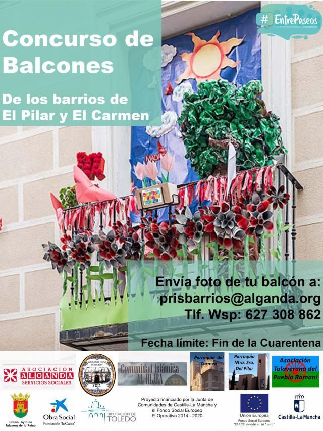 TALAVERA | 'Concurso de balcones' en los barrios de El Pilar y El Carmen 