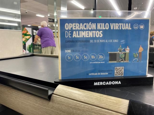 Mercadona participa en la 'operación kilo' de primavera 