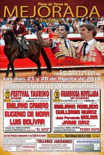 Días taurinos en las fiestas de Mejorada, unas fiestas pensadas para ti