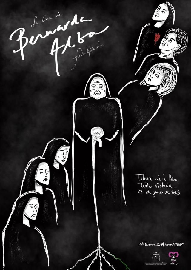 'Tres en Punto' estrena en Talavera la obra de teatro 'La casa de Bernarda Alba'