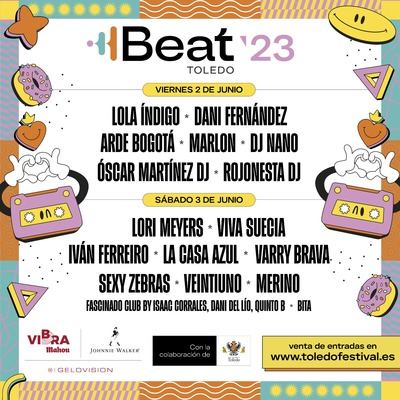 Descubre los horarios de los conciertos del Toledo Beat Festival