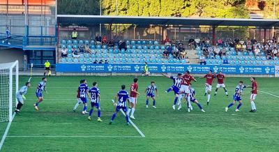 El CF Talavera firma tablas en El Prado