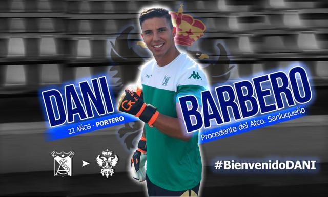 El CF Talavera ficha al portero Dani Barbero